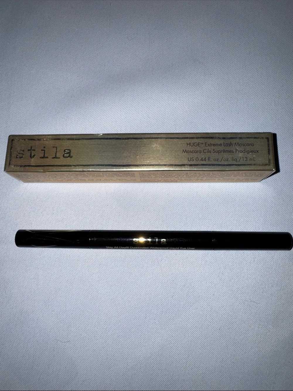 Stila Stay All Day Dual Waterproof Liquid Eye Liner & Huge Extreme Lash Mascara